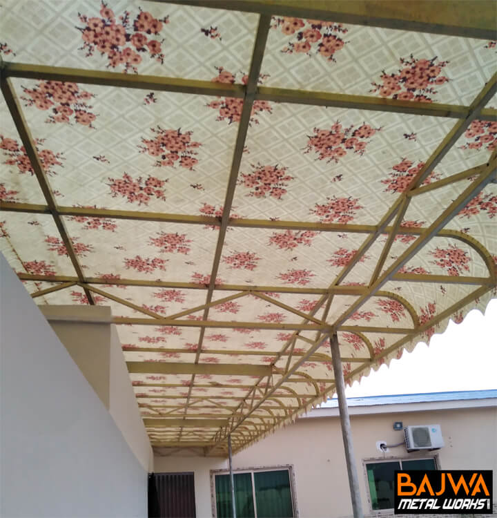 Fancy fiberglass canopy awning shade