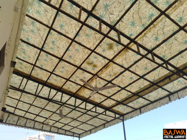 Fiberglass patio canopy awning