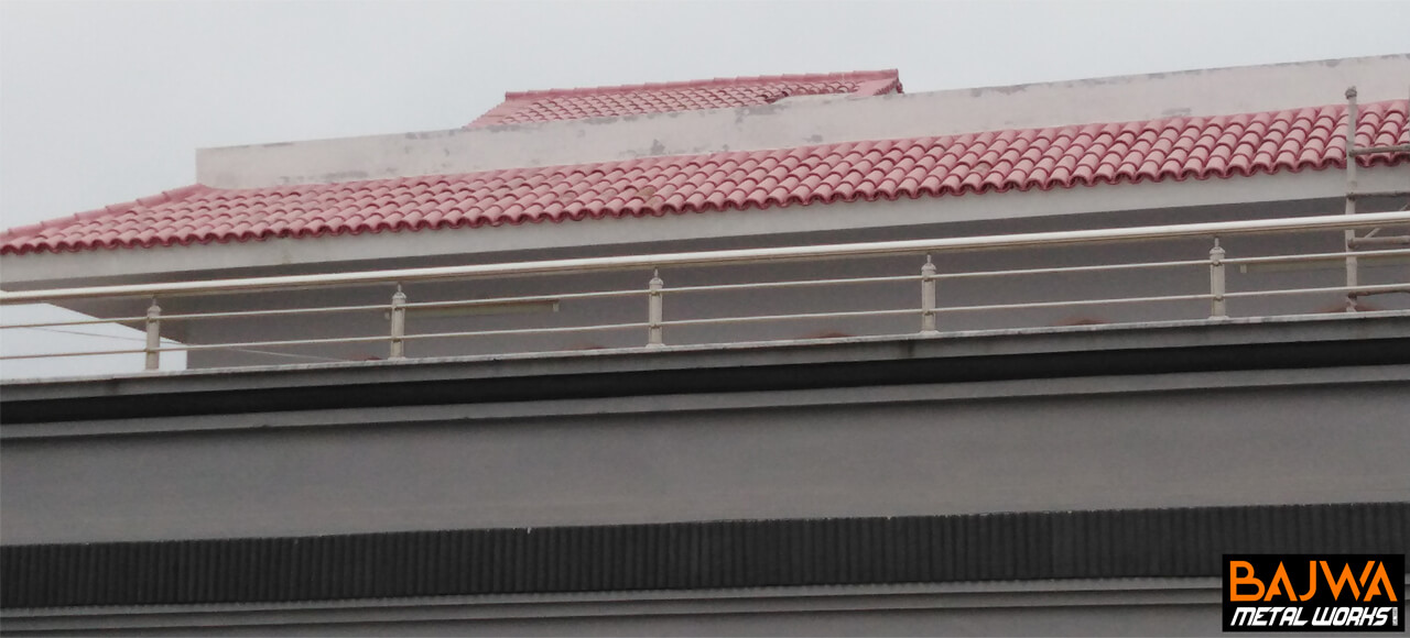 modern terrace balcony railing grill