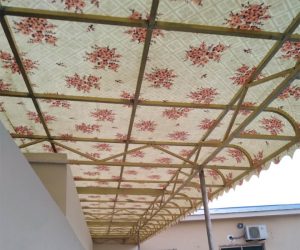 Fancy fiberglass canopy awning shade